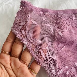 Pink Purple Lace Panty