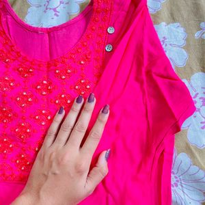 Rose Pink Kurta