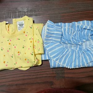 Brand New Baby Girl Frocks Combo