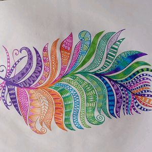 New Mandala And Zentangle Art With Fr