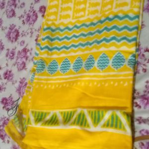 Unused Yellow Dupatta