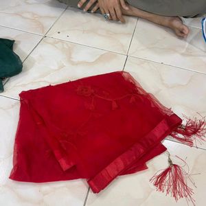 Half Derson Ciffon Net Cotton Dupatta