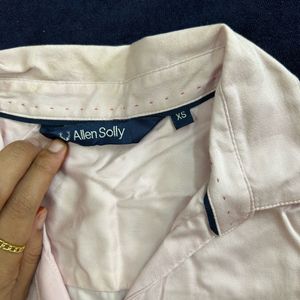 Allen Solly Pink Shirt