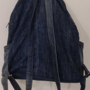 Denim Backpack