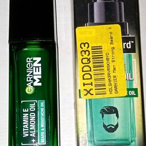 Garnier Men Beard And Moustache Oil (Vitamin E)