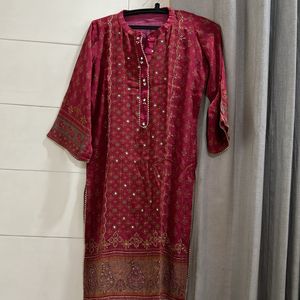 Koskii Maroon Suit Set