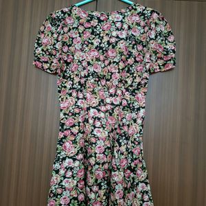 Imported Bali Multicolour Floral Dress