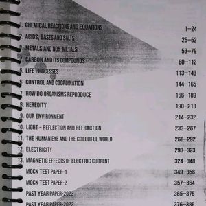 Class10 Physics Wallah Science (Session 2023-24)