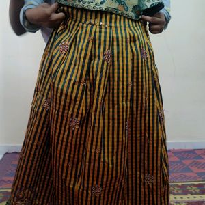 pattu pavadai dress