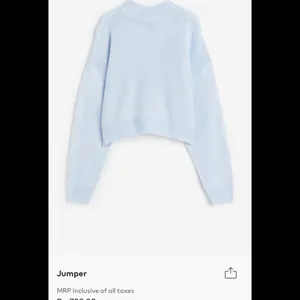 H&M Light Blue Jumper