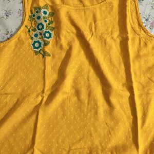 Cotton Sleeveless Top