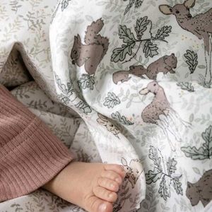 Baby Wooden Animal Blanket