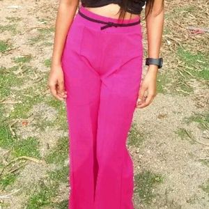 Magenta Pink Trousers