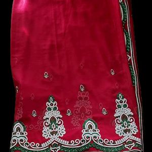 Red Heavy Ethnic Saree