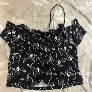 Rio Off Shoulder Crop Top