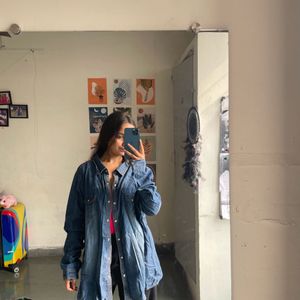 Denim Oversized Shirt