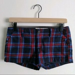 Hollister Wool Plaid Shorts