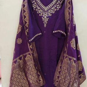 Dola Silk Festive Suit