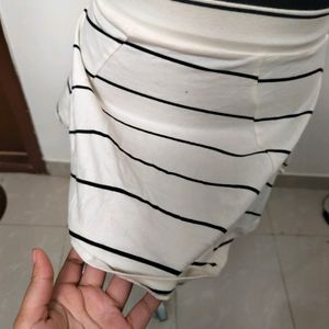 Striped Cute Mini Skirt