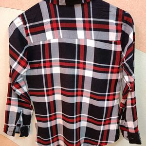 Checks Pattern Casual Shirt