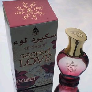 Sacred Love Attar is a aromatic fragrance composed of a delicate blend of sweet sandalwood, fragrant rose, delicate jasmine,