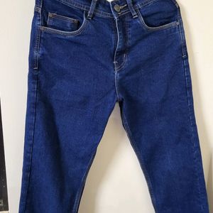 Blue Straight Fit Jeans