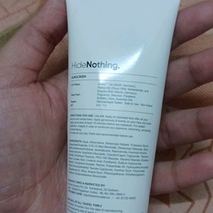 Minimalist Sunscreen