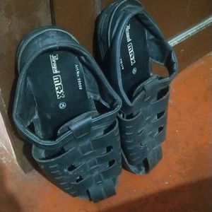 Black Colour Footwear