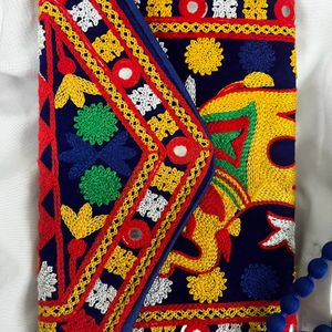 Women Embroidered Traditional Sling Bag