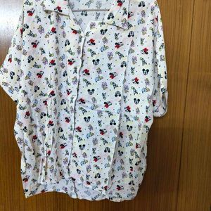 Funky Mickey Mouse High-Low Top