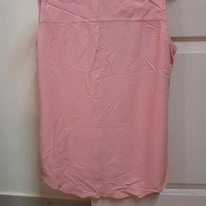 Peach Sleeveless Top