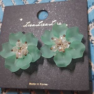 2 Combo Flower Top Earring