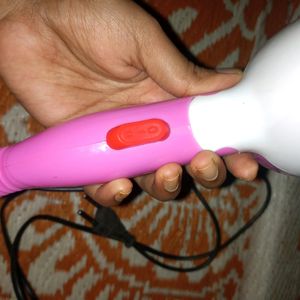 Foldable Pink Hair Dryer