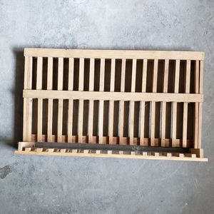 Kitchen Wooden Plate Holder