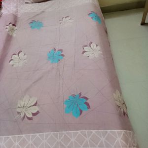 BEDSHEET WITH PILLOW COVER (SINGLE COT).  Brand: Caps Since 1957.