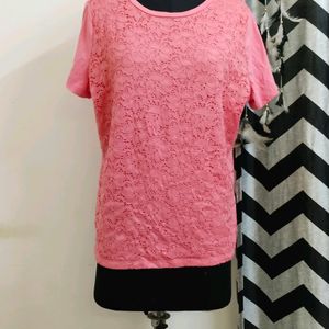 Plus Size Pink Top