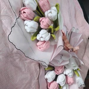 Crochet Tulip Bouquets