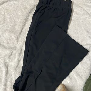 Black Flared Formal Trouser
