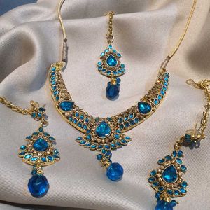 🔥💙Women Wedding Wear Jewellery Set 💙🔥