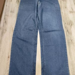 Sc3988 Khaki Blue Jeans Waist 34