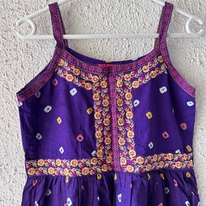 Anarkali Embroidered Kurta