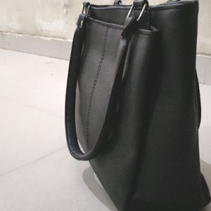 A Black Handbag