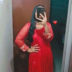 RED KURTI❣️