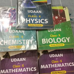 10 Class Udaan Books 2023-24