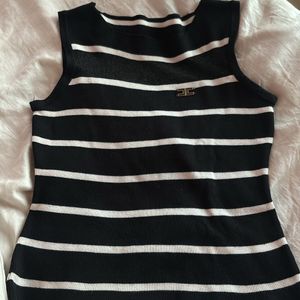 Black Striped Top