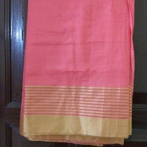 Golden Border Pretty Saree