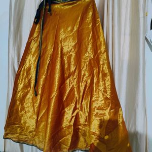 Womens Golden Shade Party Wear Skirt ❤️