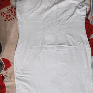 Off White Cotton Dress For Women...