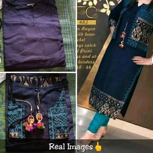 Kurti With Jacket