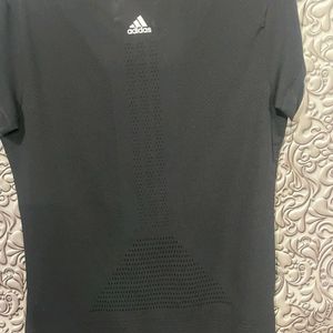 Adidas Originals Black Designer T Shirt